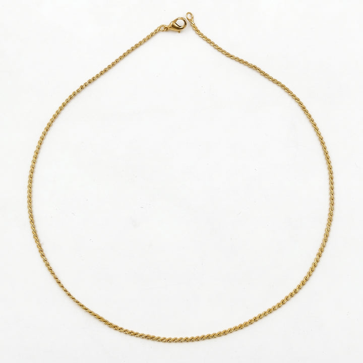 Gold Plated Rope Chain