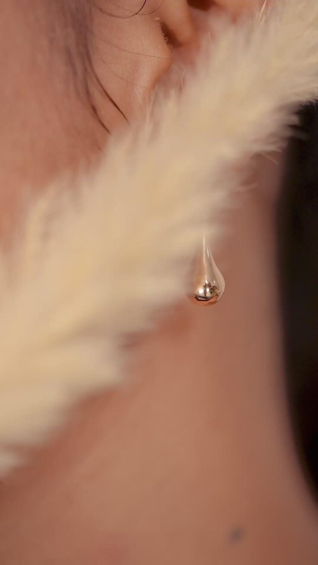 Trishna Heart Drops Womens Earring