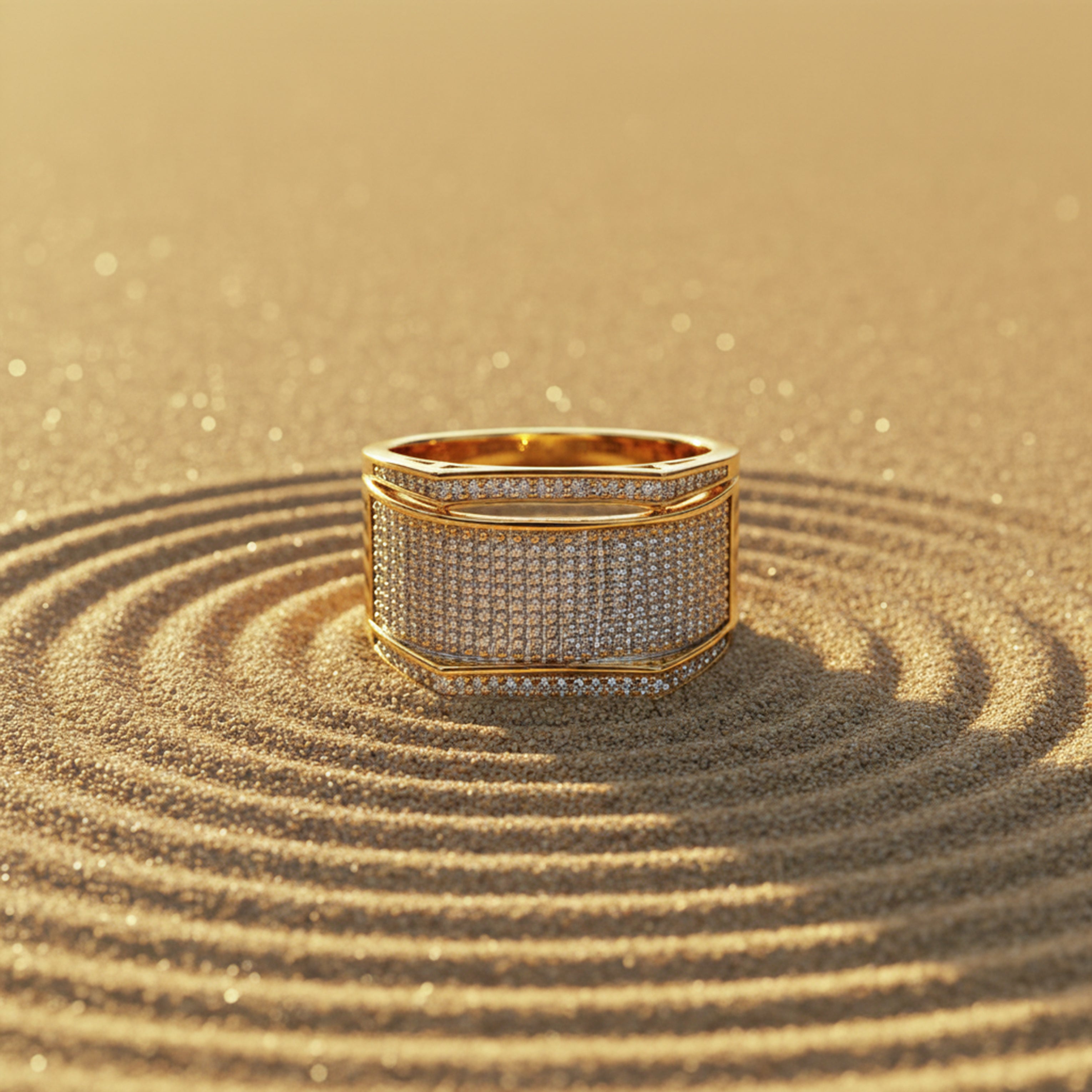 Iced Statement Ring GMR -13