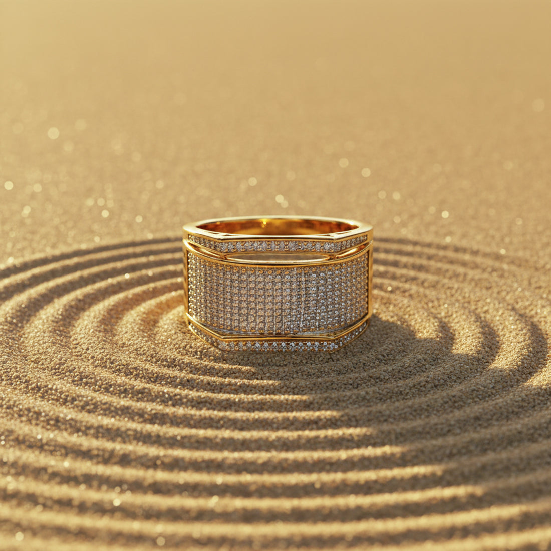 Iced Statement Ring GMR -13