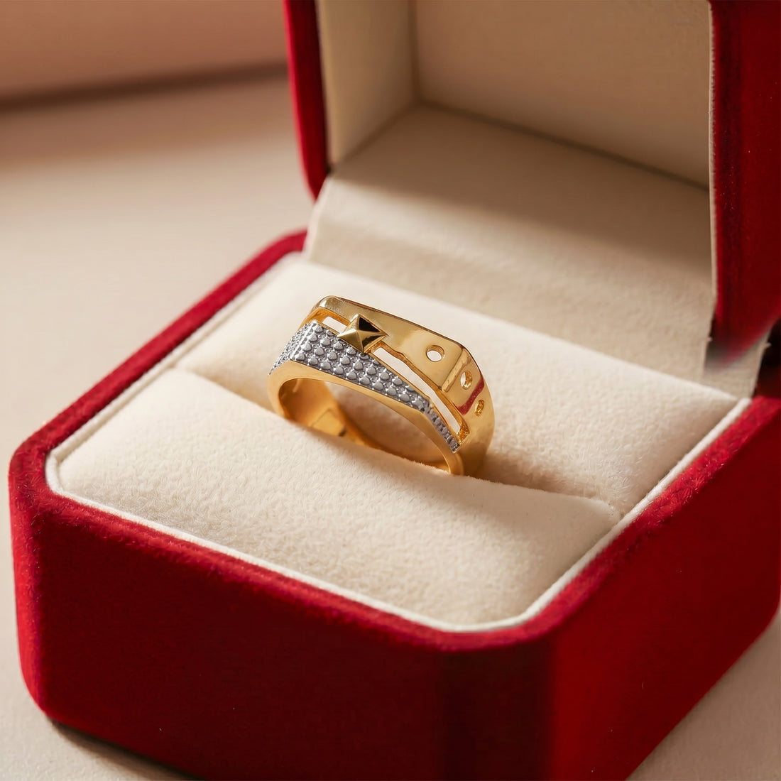 Golden Arrow Edge Ring GMR -26